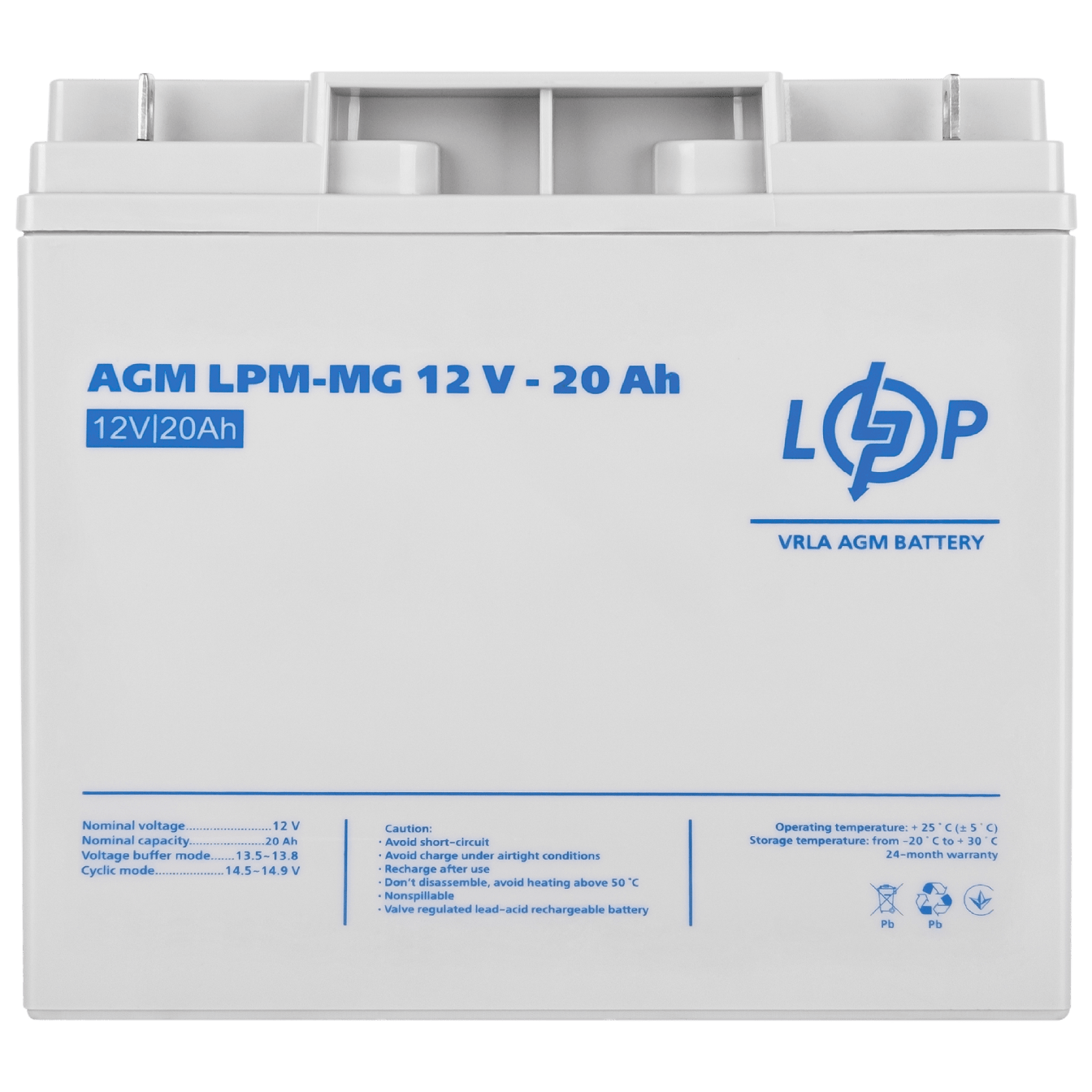 Акумуляторна батарея LP LPМ-MG12- 20АН типу MULTIGEL